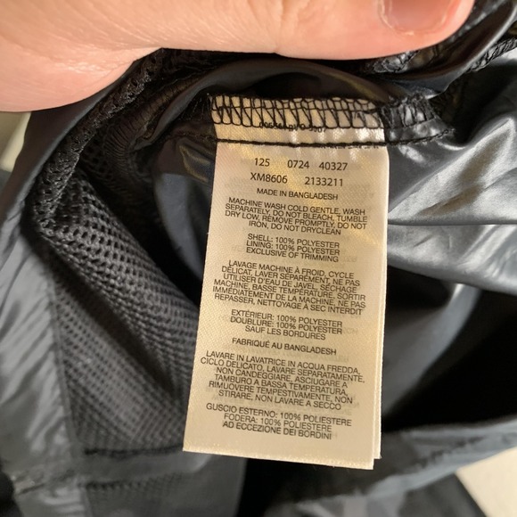 Columbia Jacket Mens Large Black Omni-Shield Windbreaker Center Ridge II NEW - Picture 9 of 11